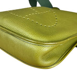 Hermes Taurillon Clemence Evelyne Green