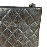 Chanel Black Quilted Leather Uniform Chain Crossbody 2018