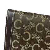 Celine Vintage Canvas Snap Trifold Wallet