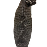 Bottega Veneta Brown Leather Woven Intrecciato Crossbody Bag
