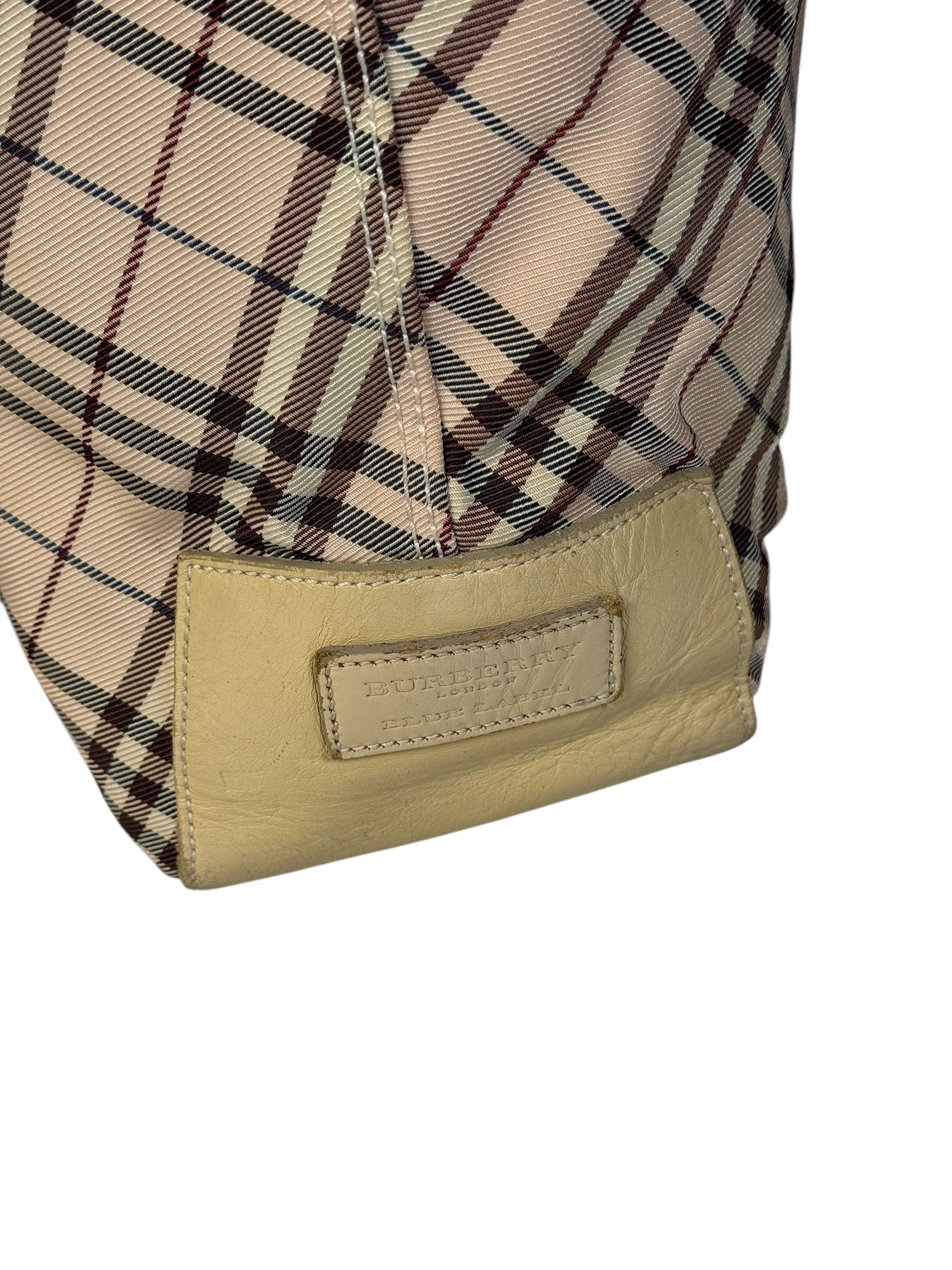 Burberry Blue Label Check Tote