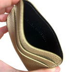 Balenciaga Metallic Cash Cardholder