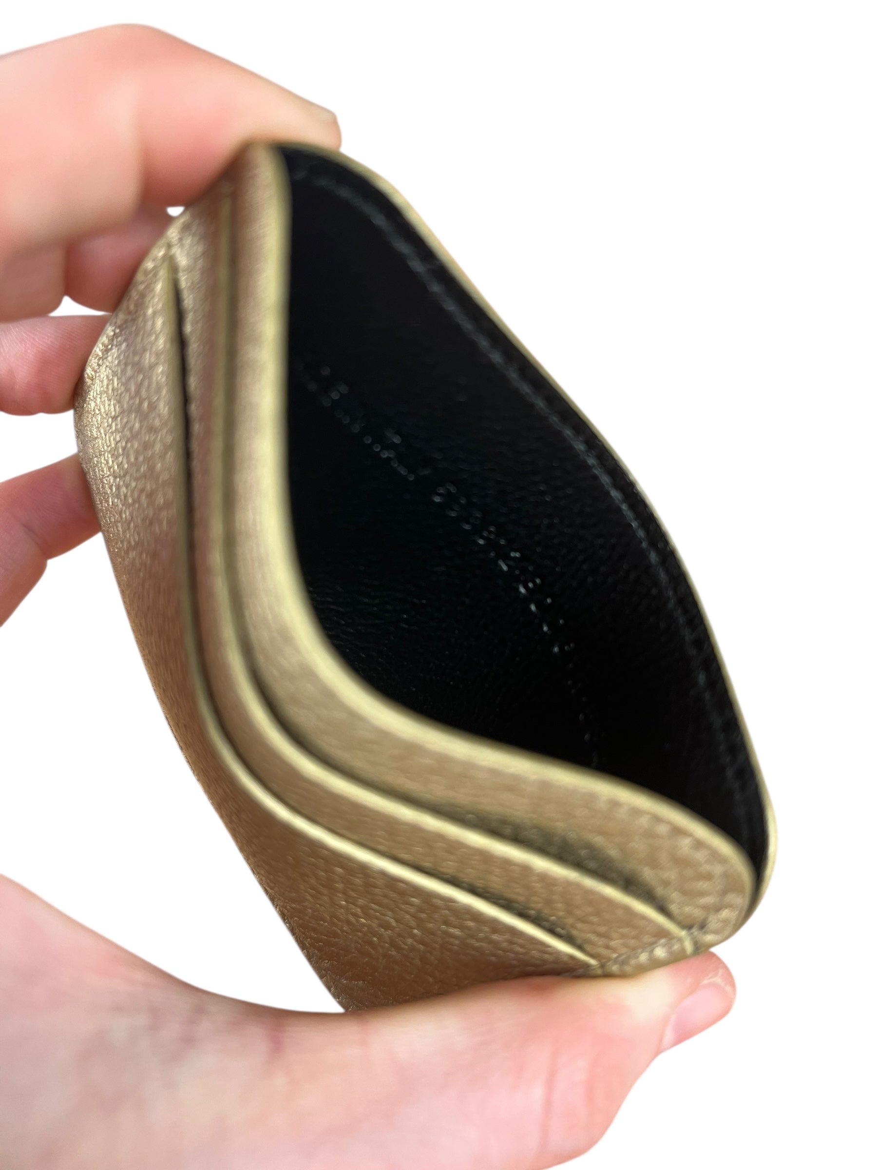 Balenciaga Metallic Cash Cardholder