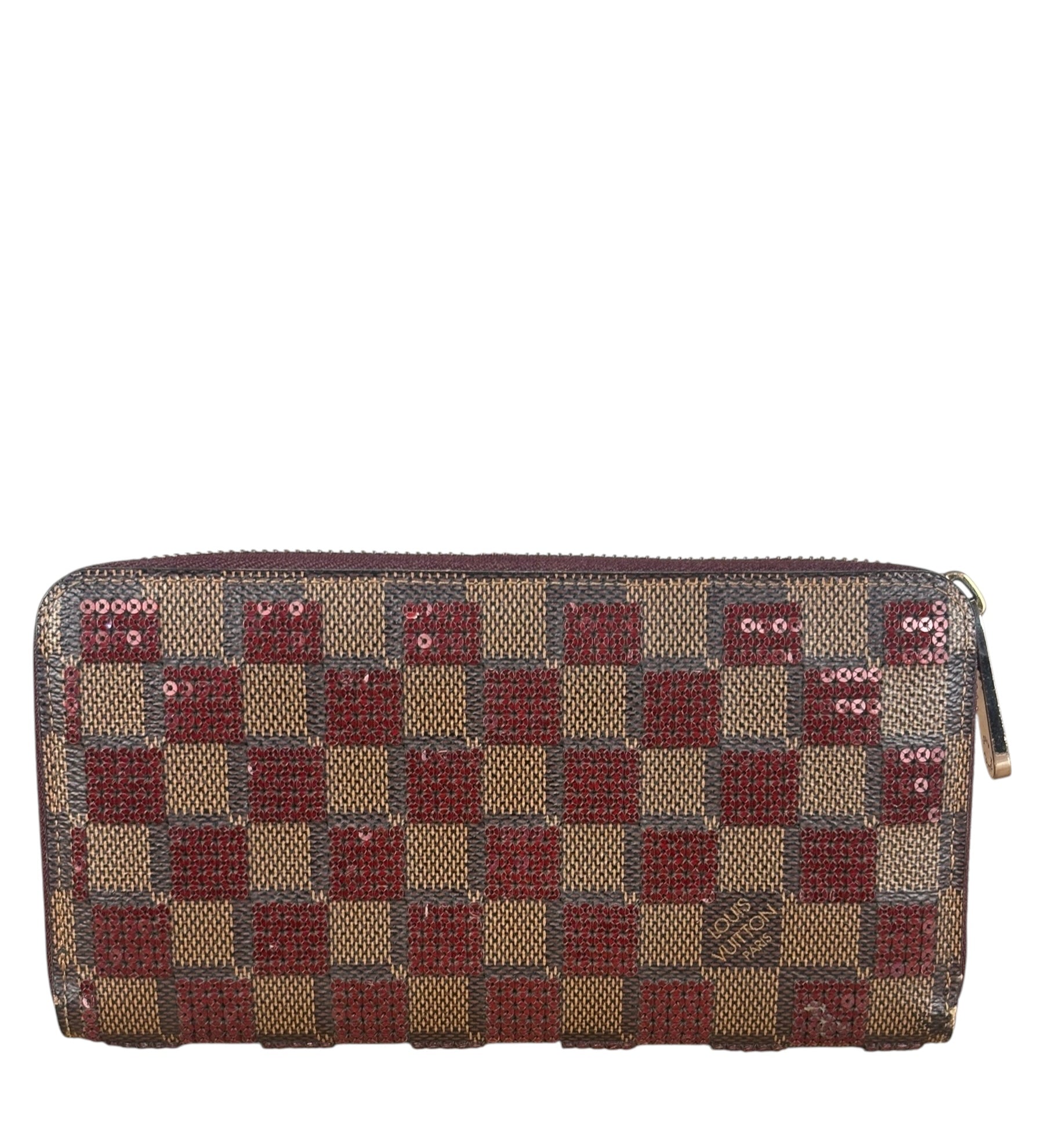 Louis Vuitton Damier Paillettes Zippy Wallet