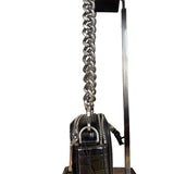 Marc Jacobs Croc Snapshot Crossbody Bag