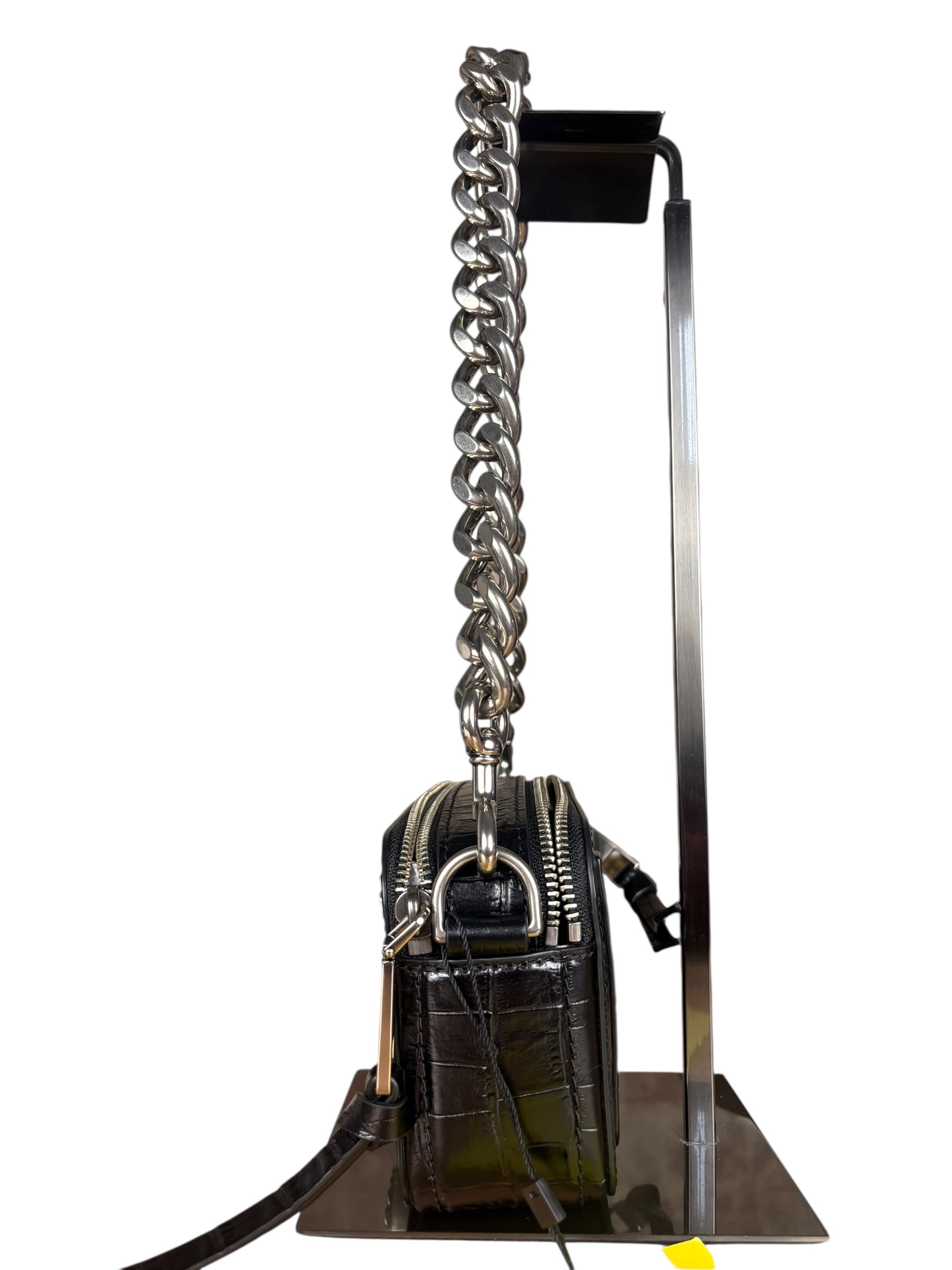 Marc Jacobs Croc Snapshot Crossbody Bag