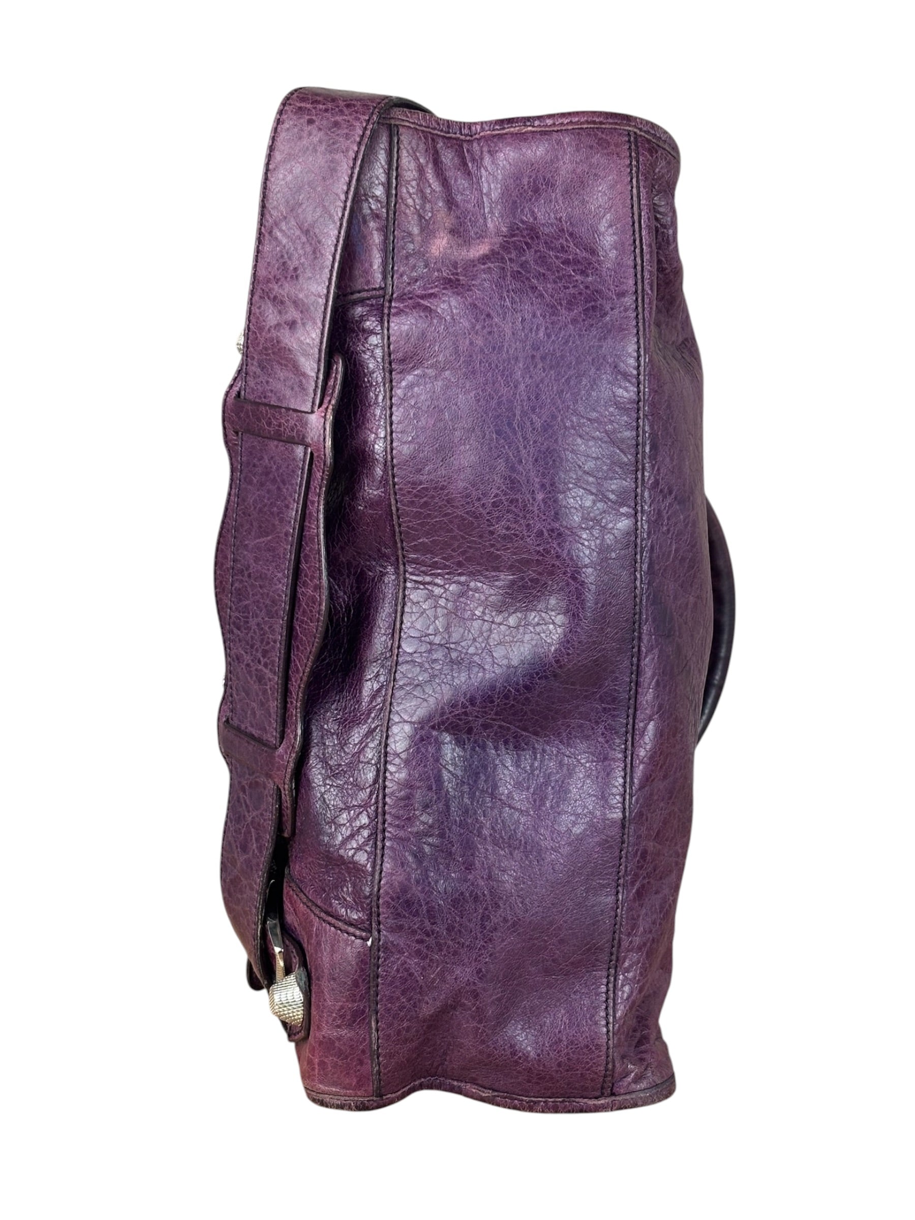 Balenciaga Purple City Bag