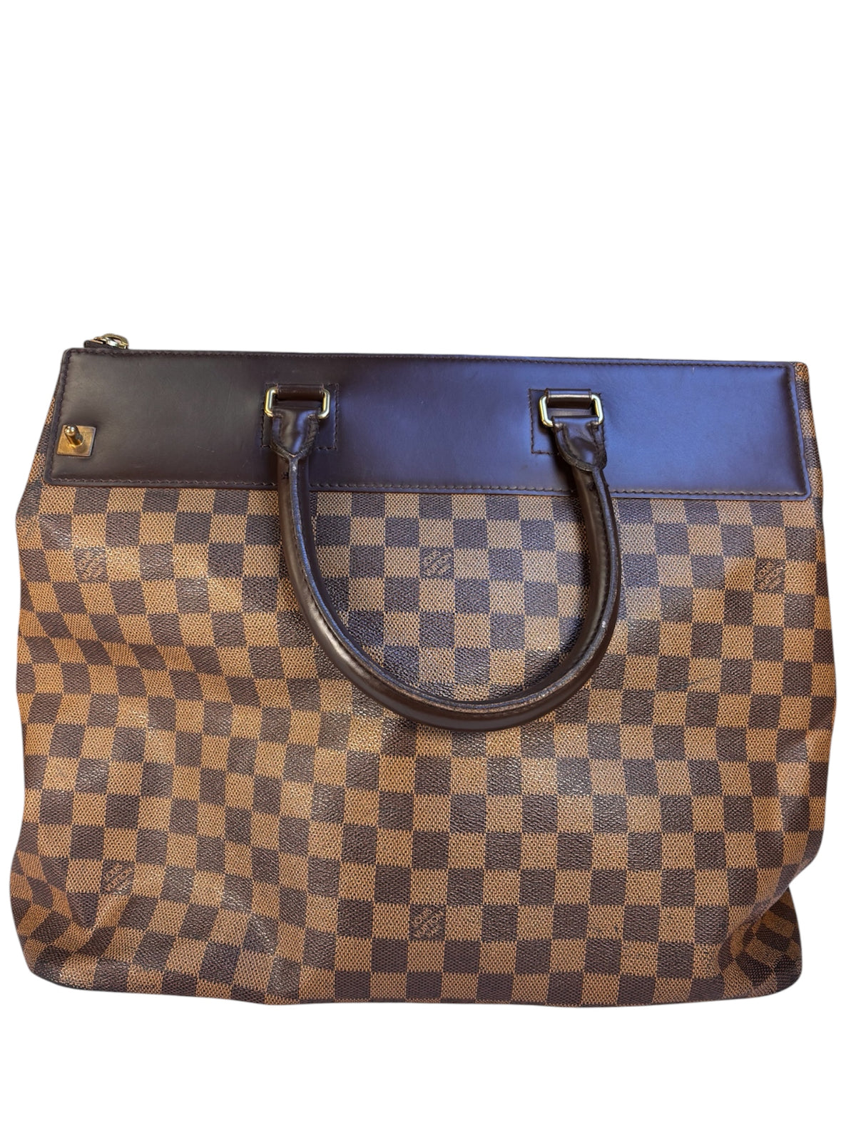 Louis Vuitton Damier Ebene Greenwich Handbag GM