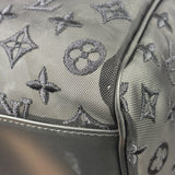 Louis Vuitton x Virgil Abloh Black Leather Trim Monogram Keepall 50