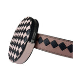 Bottega Veneta Black/Pink Intrecciato Round Around Belt Bag