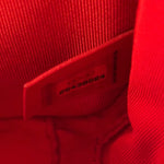 Chanel Red Quilted Lambskin Nano CC Box Camera Bag 2018