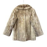 Vintage Light Brown Mink Fur Coat