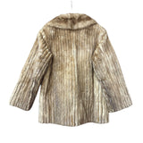 Vintage Light Brown Mink Fur Coat