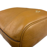 Coach Camel Leather Paxton Bucket Crossbody