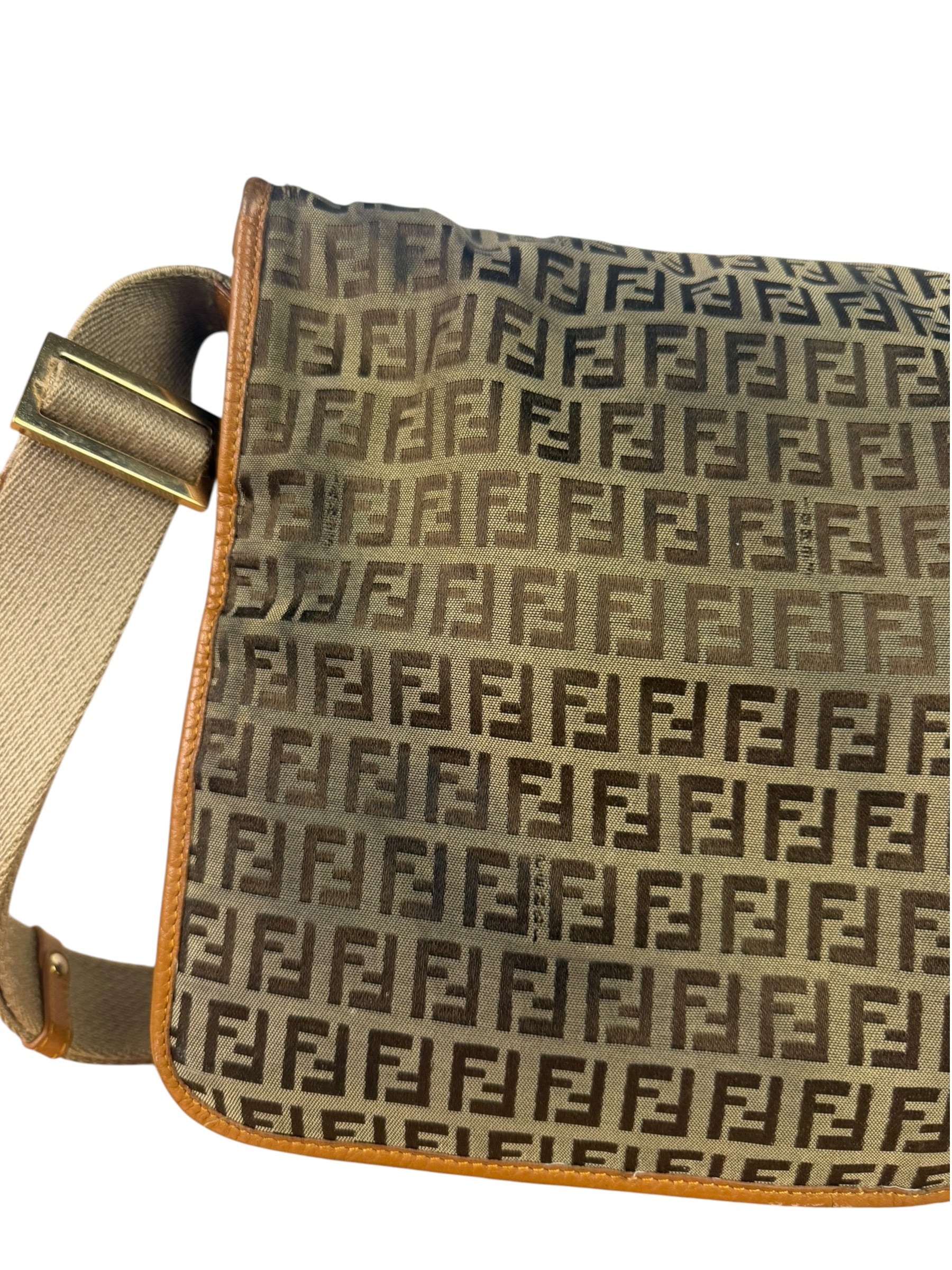 Fendi Vintage Zucchino Crossbody Bag