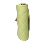 Chanel Yellow Caviar Leather Mini Flap Bag