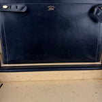 Gucci Navy Suede Vintage Briefcase