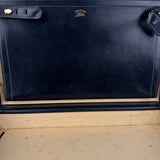 Gucci Navy Suede Vintage Briefcase