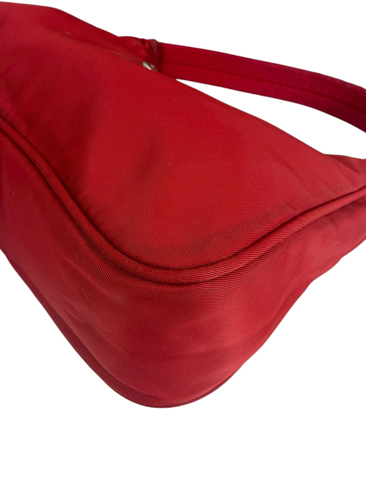 Prada Red Tessuto Nylon Pochette