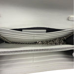 Fendi x Marc Jacobs Grey/Neon Yellow Roma Flap Wallet On Chain