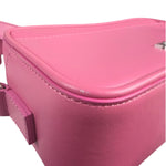 Jacquemus Le Baneto Zip Pink Leather Crossbody Bag