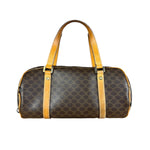 Celine Vintage Macadam Bowler Bag (Exposed Piping)