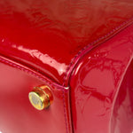 Louis Vuitton Red Vernis Brea Two-Way Bag MM