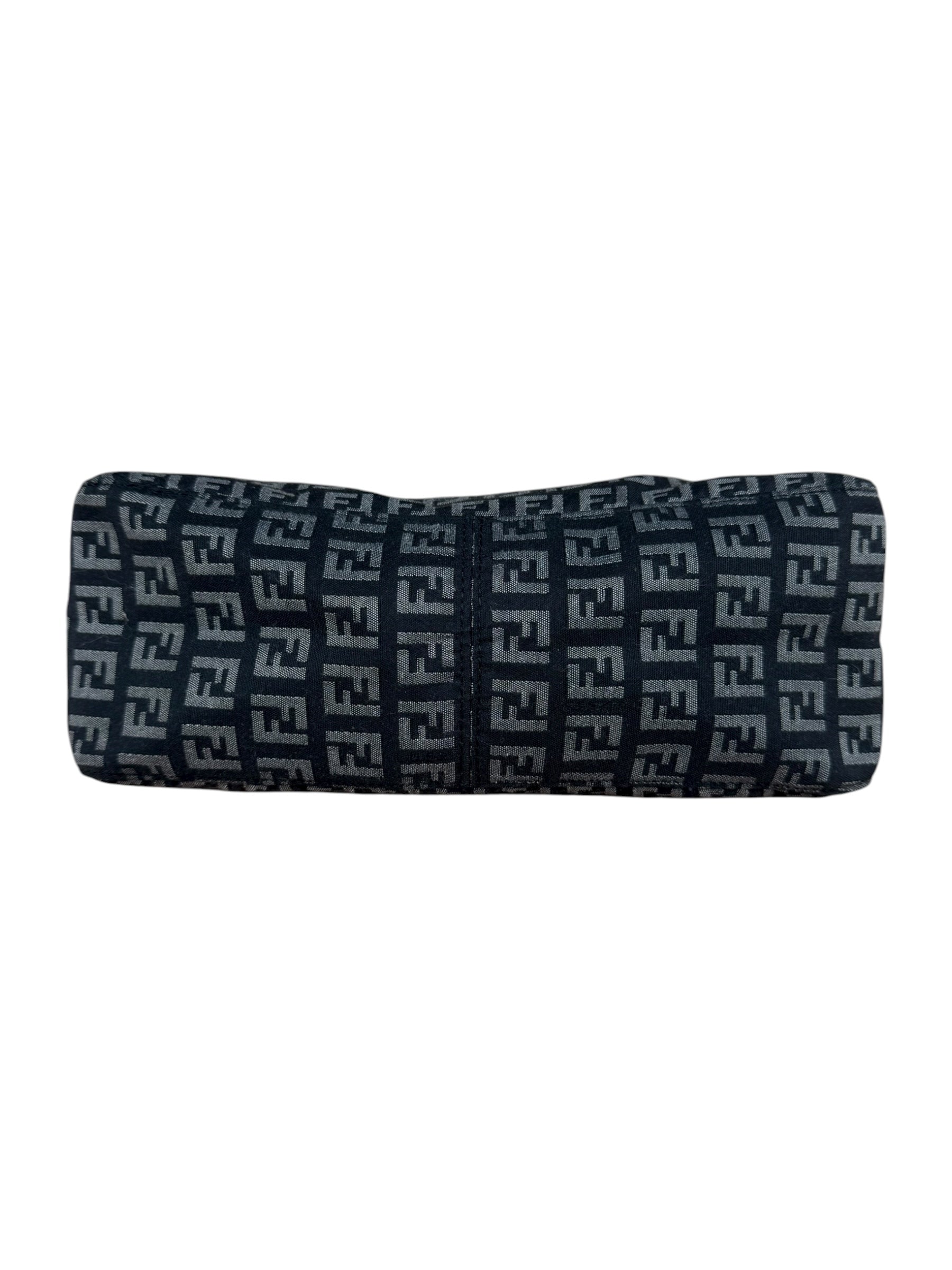 Fendi Black Zucca Vintage Pouch