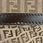 Fendi Zucca Chef Flap Shoulder Bag