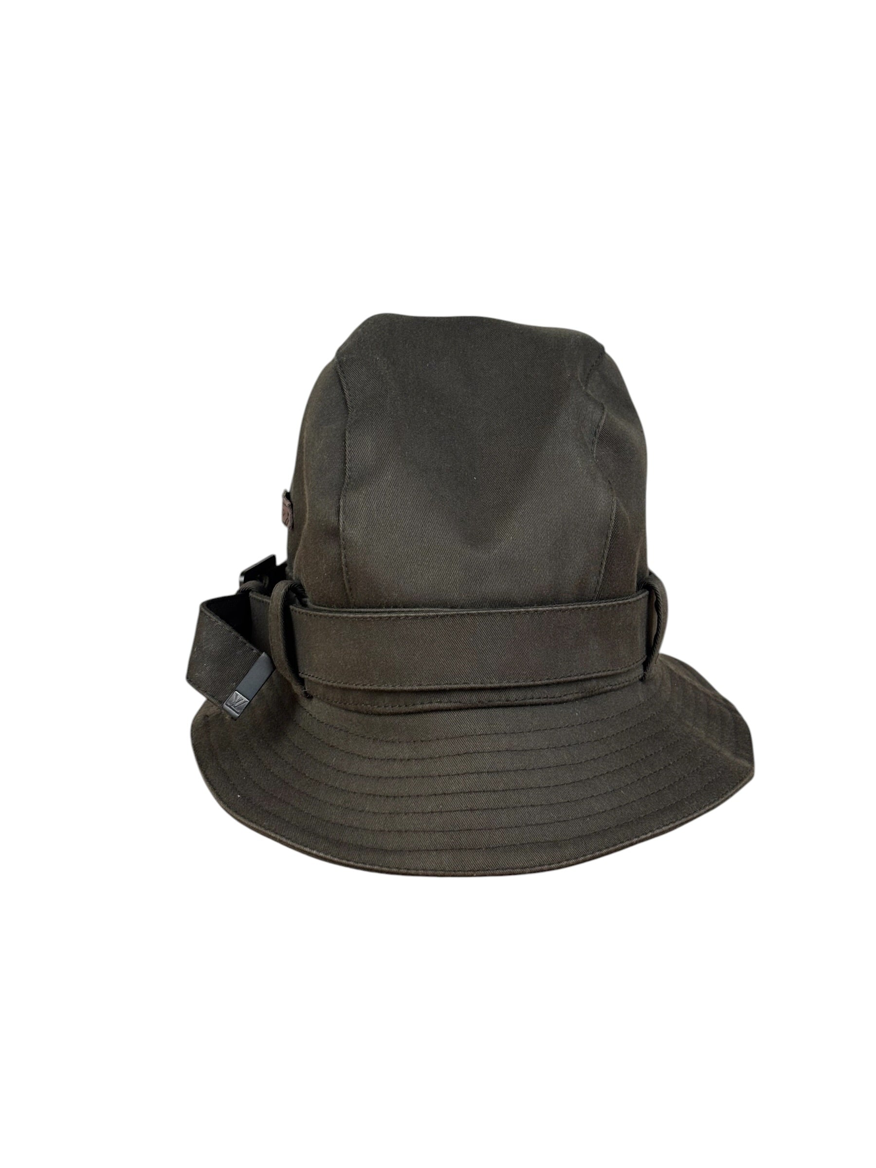 Louis Vuttion Vintage Brown Belted Bucket Hat