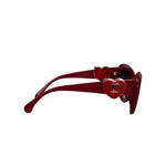 Chanel Vintage Red Heart Sunglasses