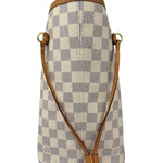 Louis Vuitton Damier Azur Neverfull MM w/ Pouch