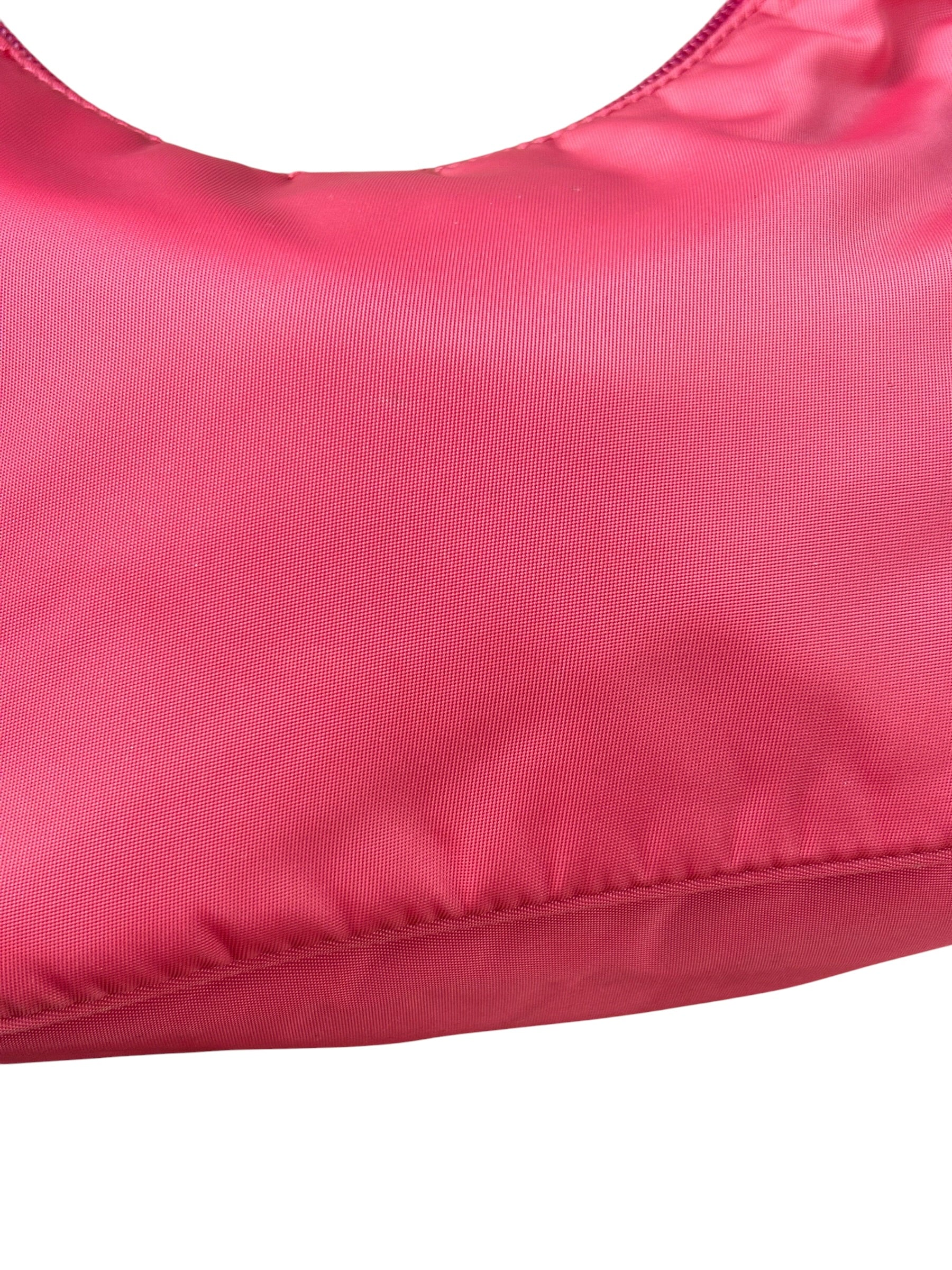 Prada Pink Tessuto Nylon Pochette