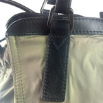 Burberry Geen Nylon/Leather Trim Buckleigh Tote Bag