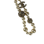 Chanel Faux Pearl/Charms Necklace