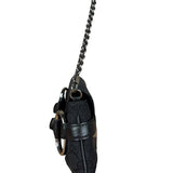 Gucci Black Tom Ford Horsebit Shoulder Bag