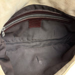 Fendi FF Canvas Baguette