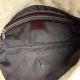 Fendi FF Canvas Baguette