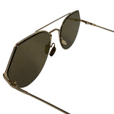 Fendi Gold-Toned Eyeline Aviator Sunglasses FF0494/S