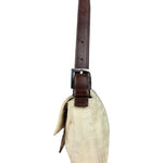 Fendi FF Canvas Baguette