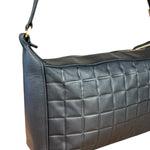 Chanel CC Chocolate Leather Shoulder Bag 2000