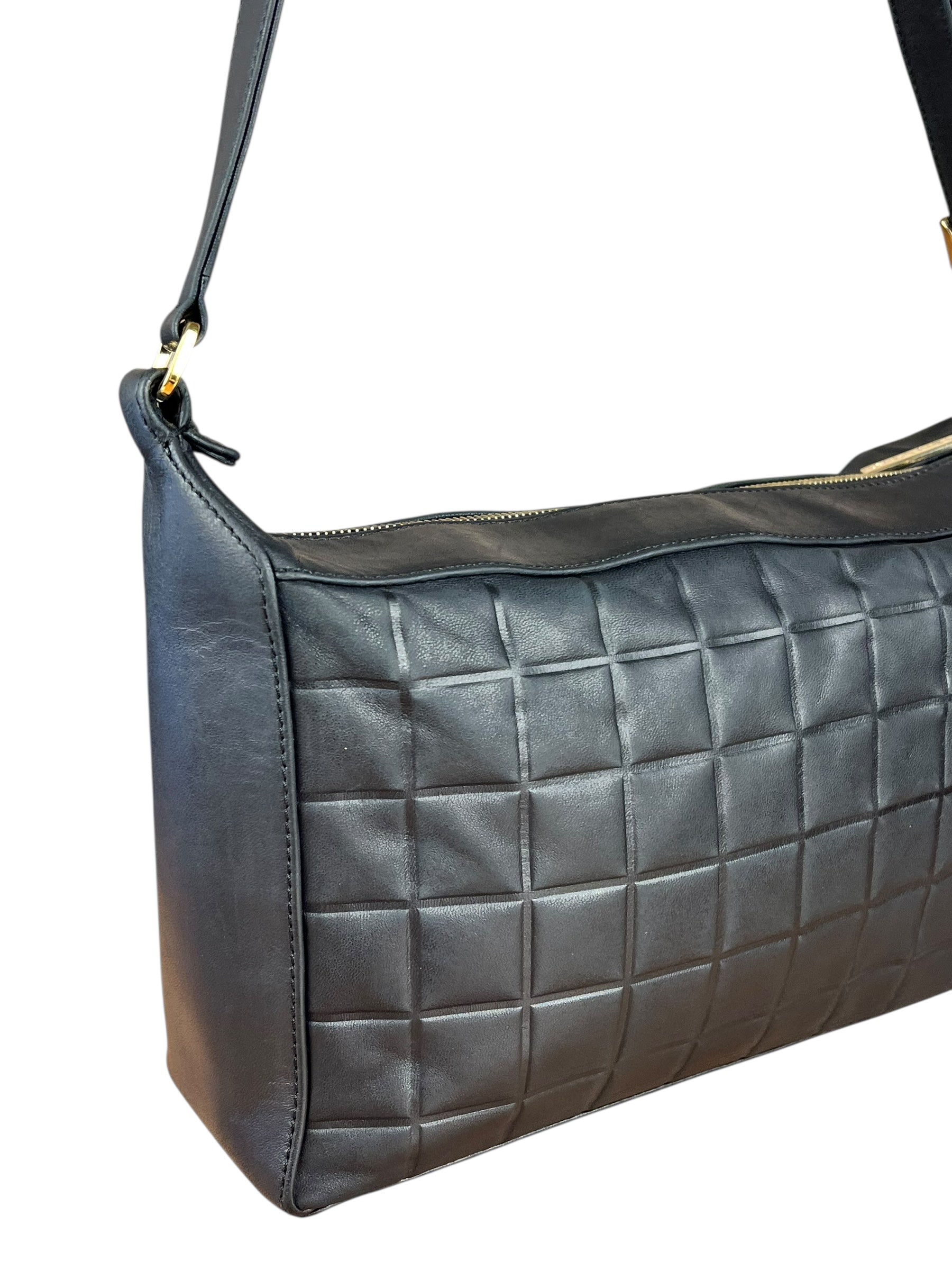 Chanel CC Chocolate Leather Shoulder Bag 2000