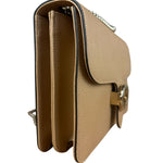 Gucci Beige Leather Medium GG Dollar Chain Shoulder Bag