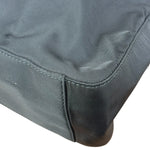 Prada Vintage Black Nylon Hobo Shoulder Bag