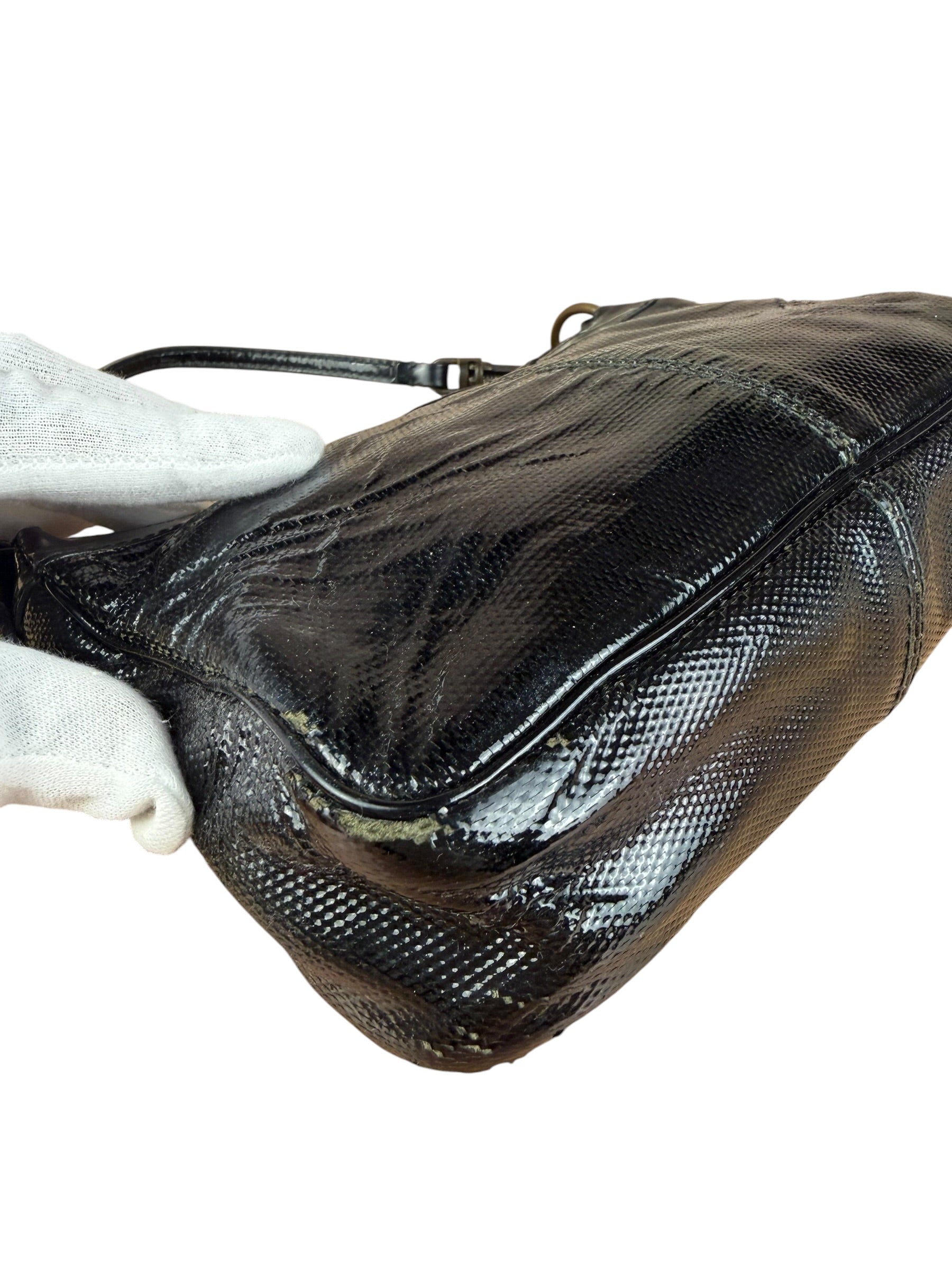 Balenciaga Black Leather Classic City Shoulder Bag