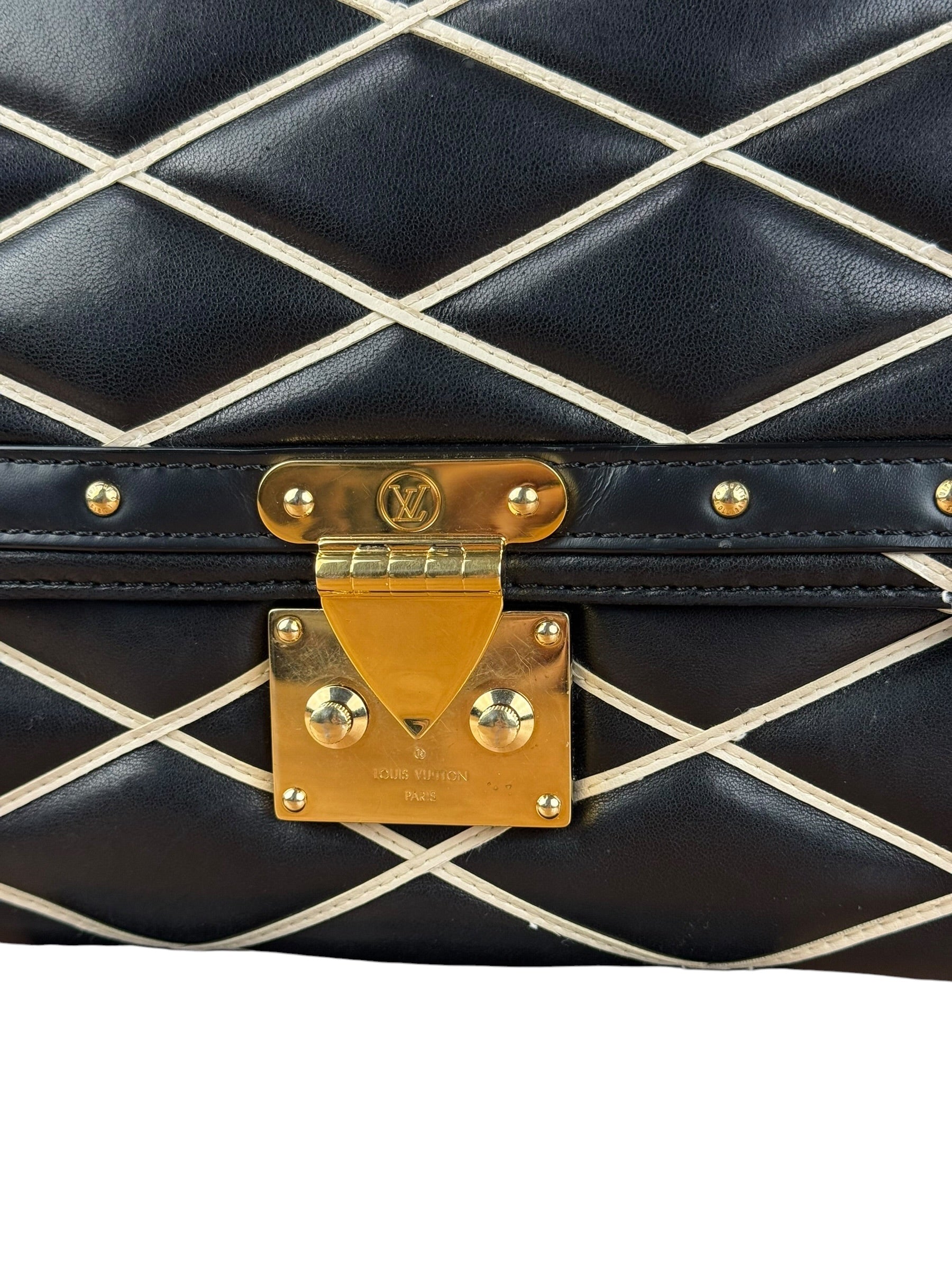 Louis Vuitton Black Malletage Quilted Shoulder Bag