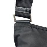 Prada Vintage Black Nylon Crossbody Bag