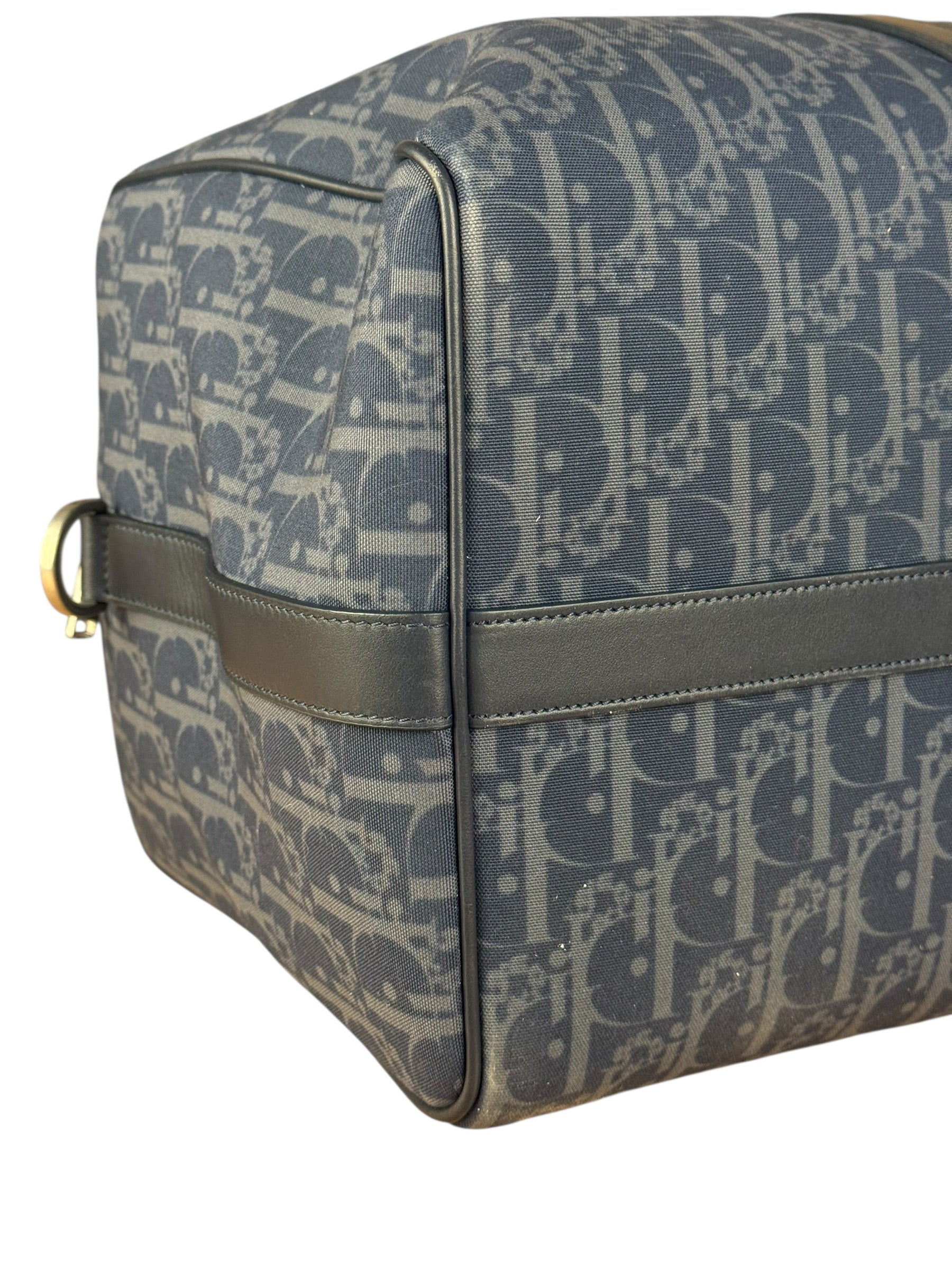 Christian Dior Tears Lingot 50 Oblique Duffel Bag