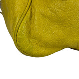 Balenciaga Yellow Leather Classic City Bag