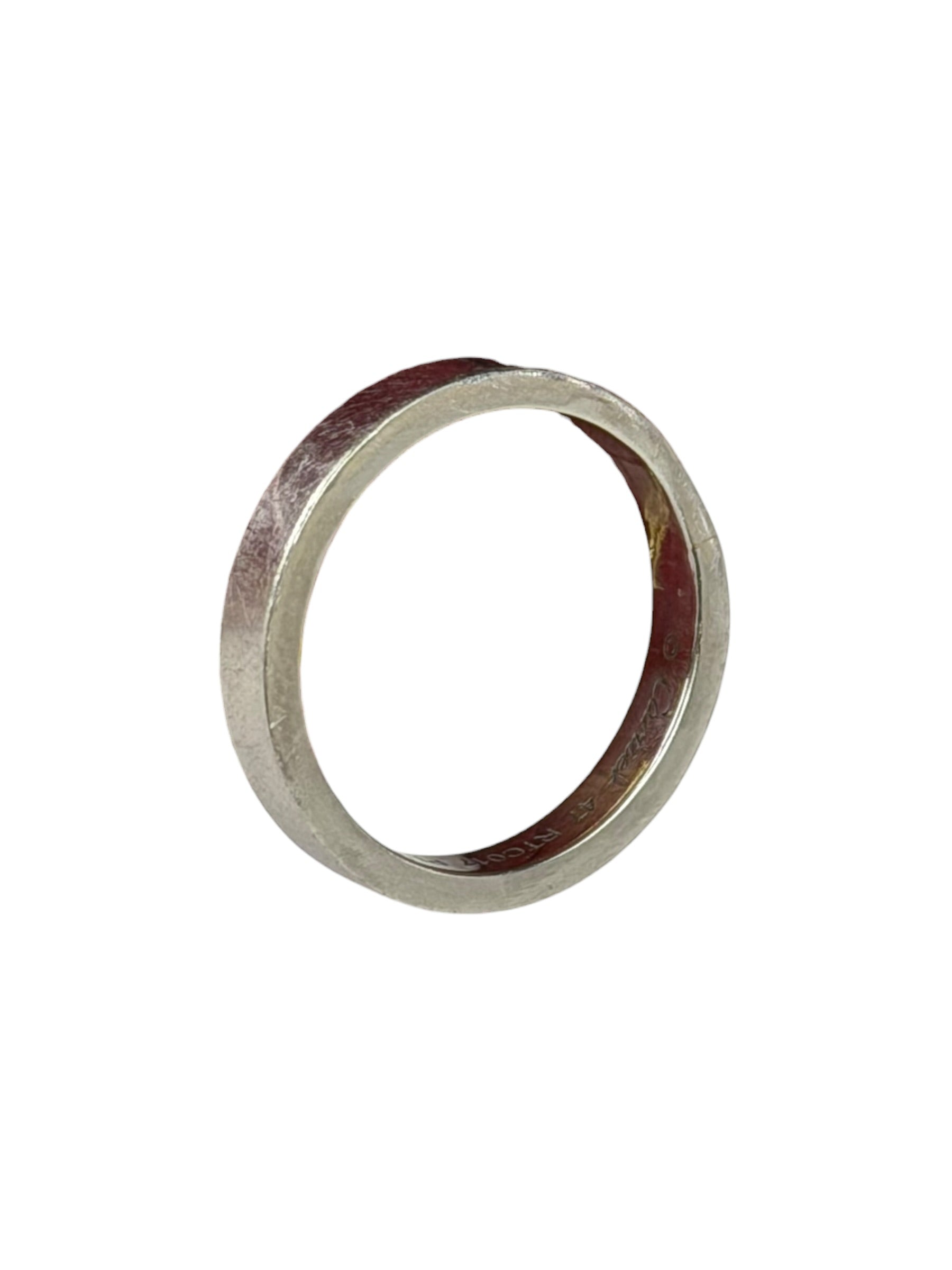 Cartier C De Cartier Wedding Platinum Band